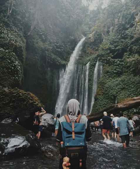 wisata alam keluarga di lombok