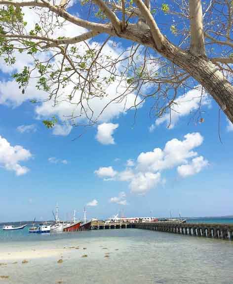 wisata pantai kepulauan kangean madura