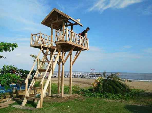 temat wisata pantai di banjarmasin