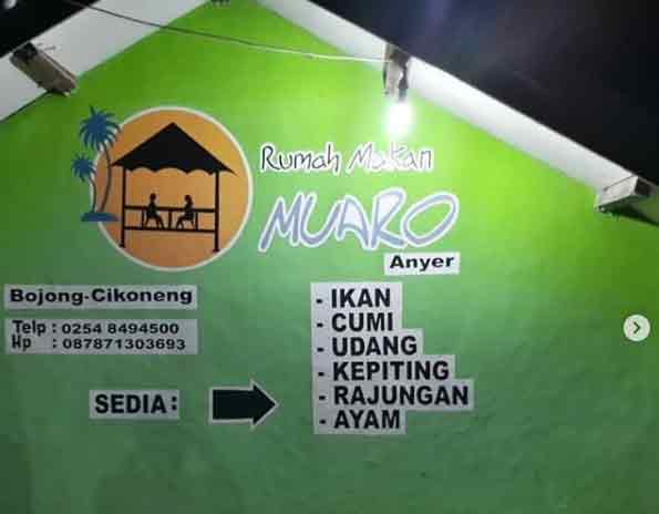tempat akan lezat di anyer untuk keluarga