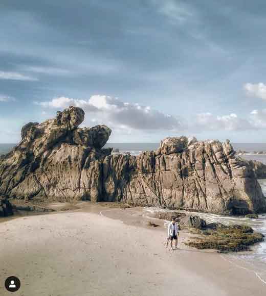 pantai di banten yang tersembunyi