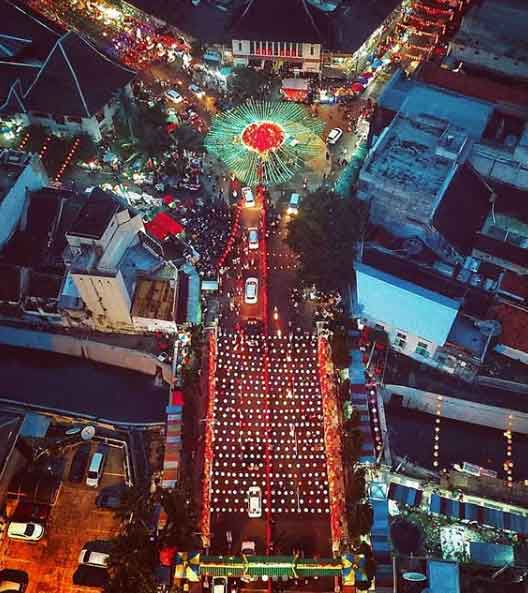 tempat foto malam hari di solo