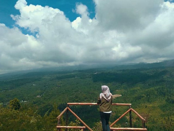 Spot Wisata di bukit mertelu