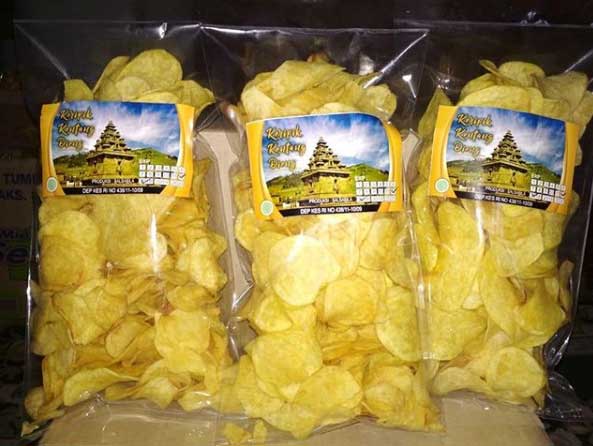 kripik khas banjarnegar