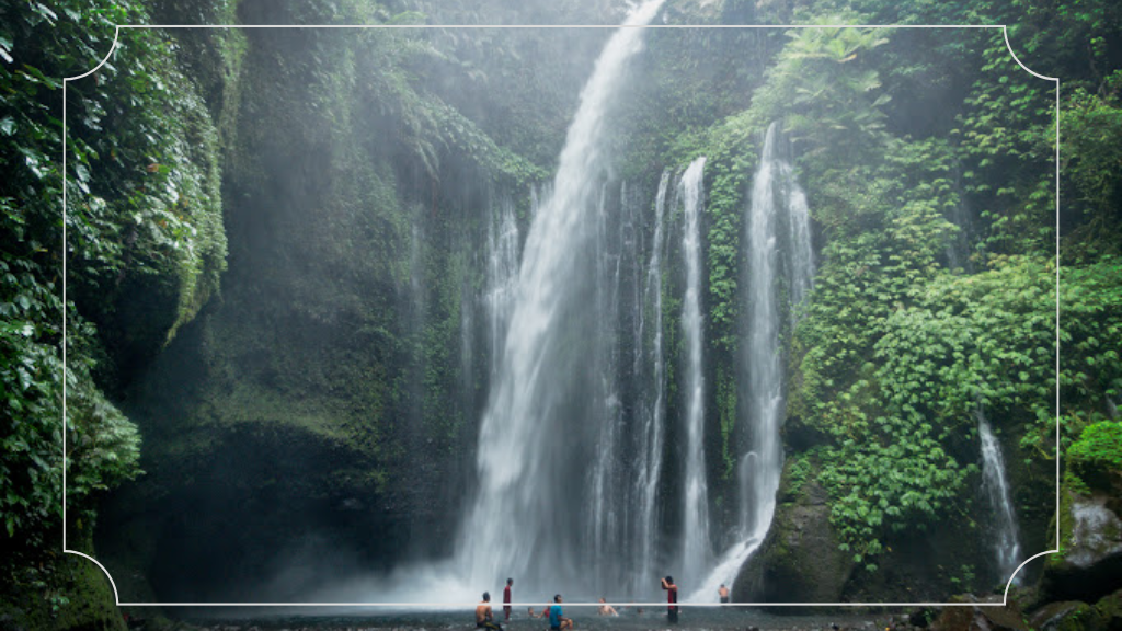 17 Tempat Liburan di Lombok yang Paling Menarik 7 Air Terjun Sendang Gile dan Tiu Kelep