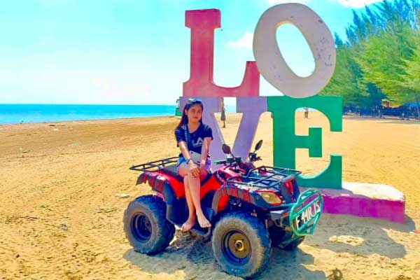 alamat dan rute lokasi pantai karang jah