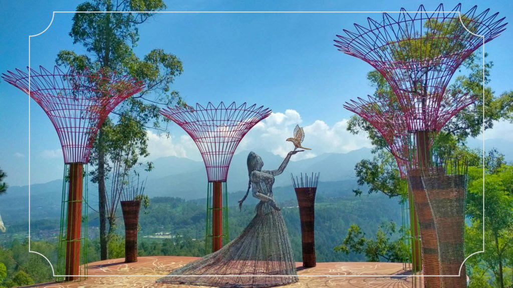 Berfoto di Indahnya Taman Langit