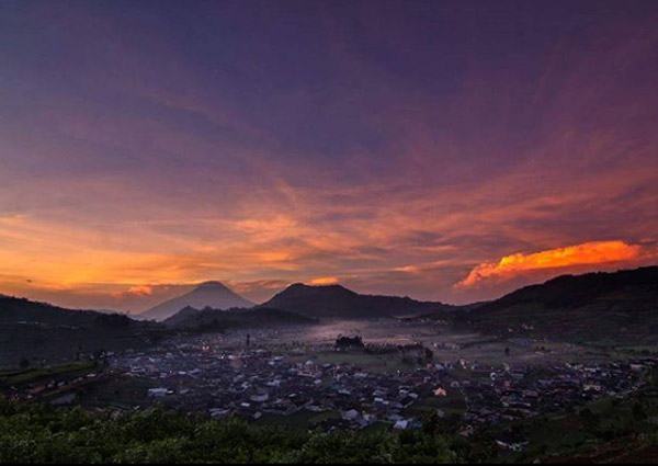 tempat wisata di dieng yang indah
