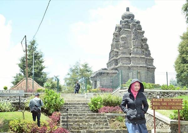 tempat wisata keluarga di dieng