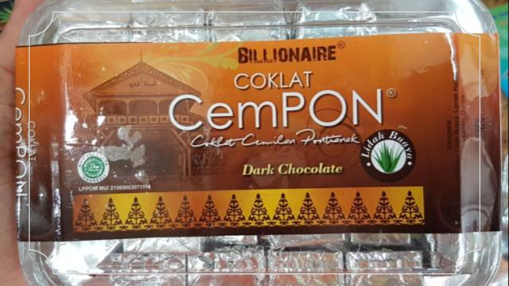 13 Oleh Oleh Khas Pontianak: Keistimewaan Kuliner dan Cendera Mata 9 Coklat Cempon