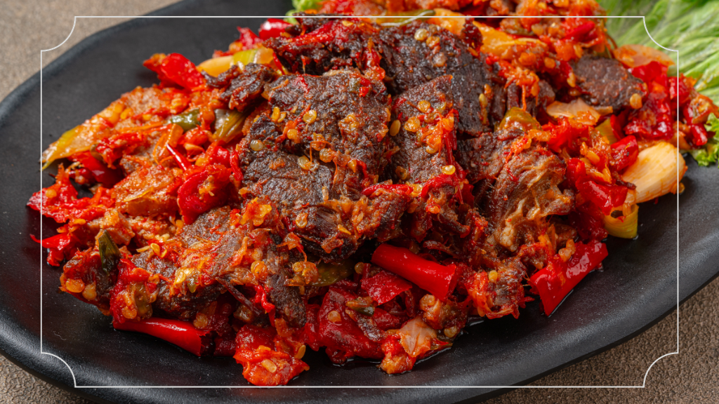 Oleh-Oleh Khas Sumatera Barat yang Menggugah Selera 13 Dendeng Oleh-Oleh Khas Sumatera Barat