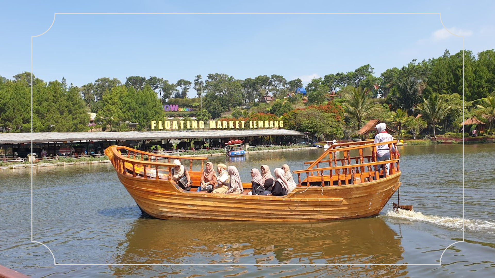 Tempat wisata di Bandung Floating Market Lembang