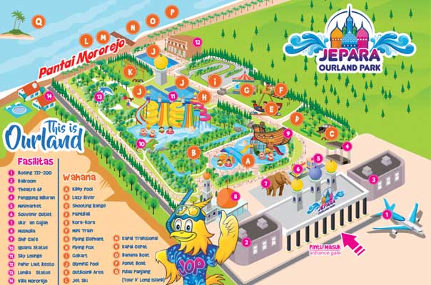 Harga Tiket Masuk Jepara Ourland Park