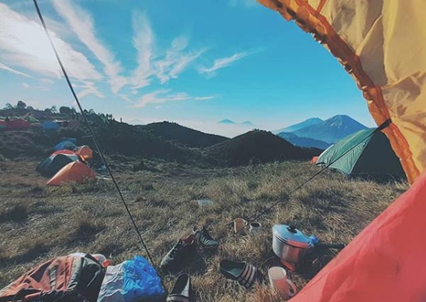 Jalur Pendakian Gunung Prau Via Wates