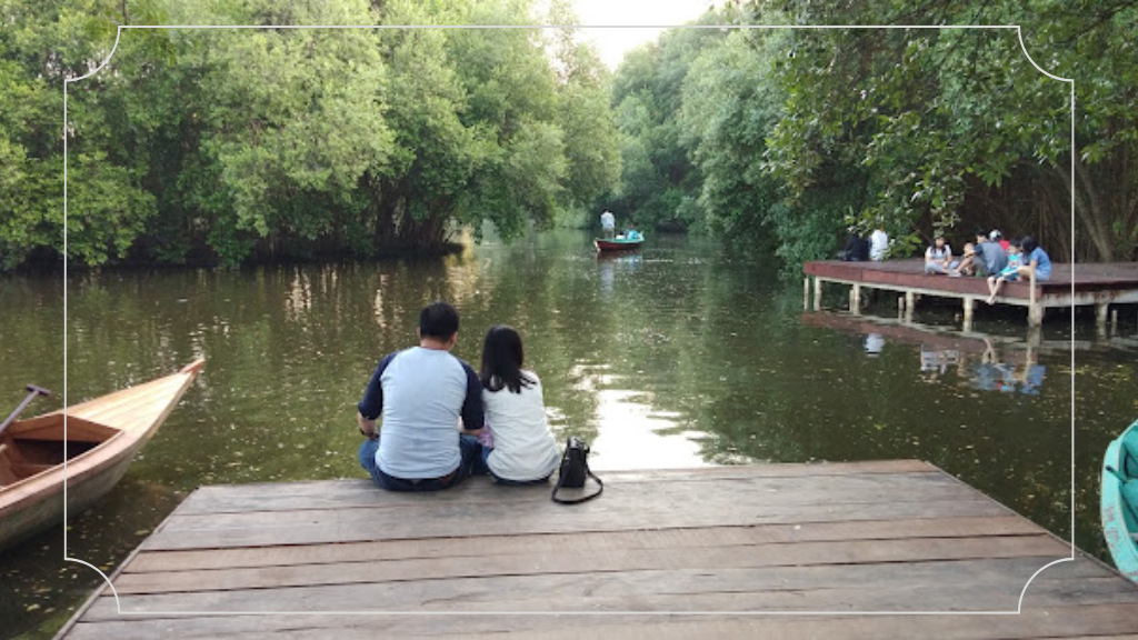Hutan mangrove Desa Muara Teluk Naga