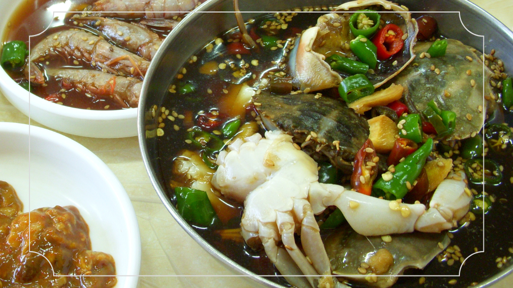 25 Makanan Khas Korea yang Populer di Indonesia 15 Kepiting Saus Korea