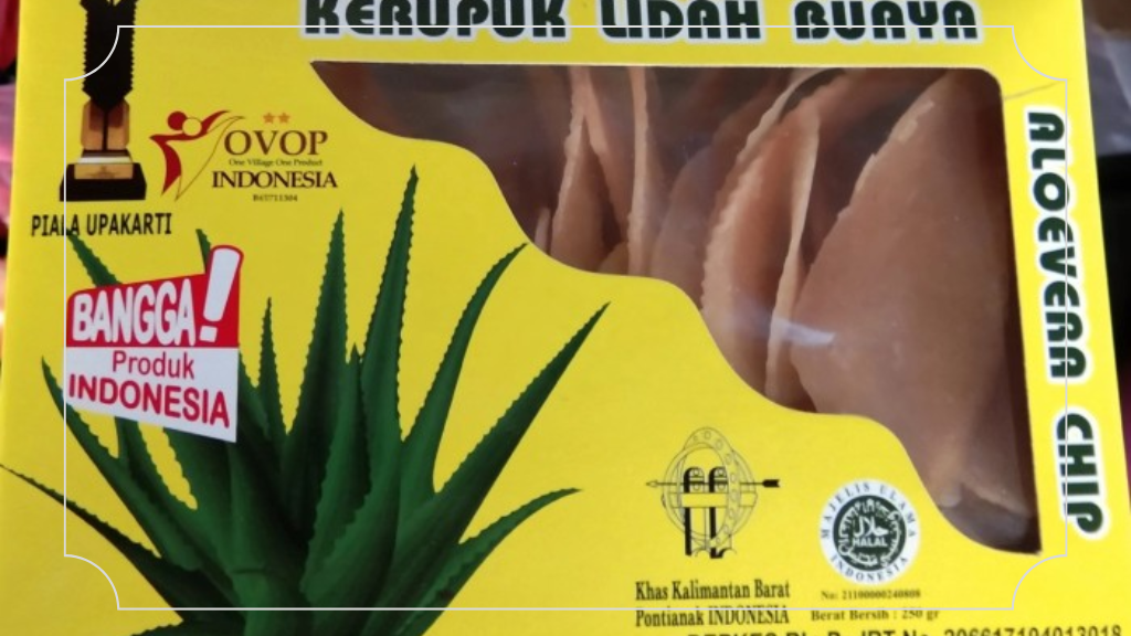 13 Oleh Oleh Khas Pontianak: Keistimewaan Kuliner dan Cendera Mata 8 Keripik Lidah Buaya