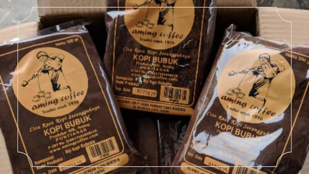 13 Oleh Oleh Khas Pontianak: Keistimewaan Kuliner dan Cendera Mata 6 Kopi Bubuk Aming