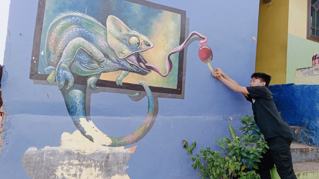 Lokasi Menuju Kampung Warna Warni Malang