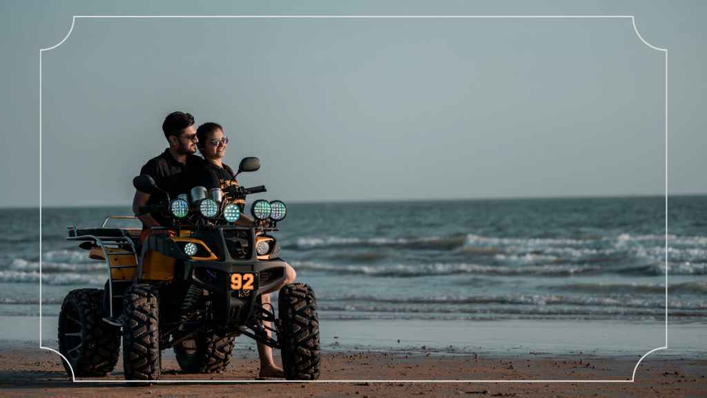 Mencoba Wahana ATV dan Paralayang