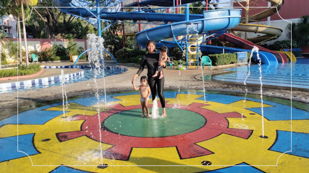 Pancuran Air Dari Dalam Lantai