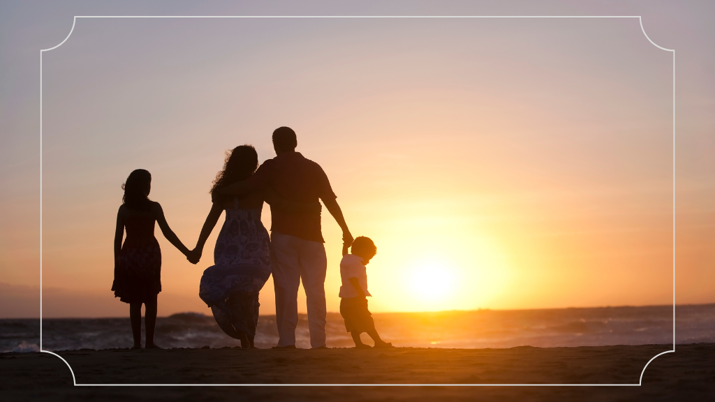 Piknik Keluarga di Sekitar Pantai