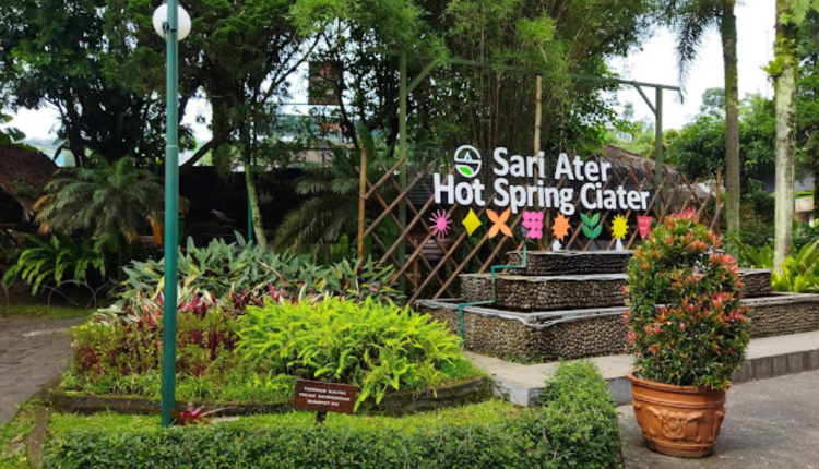 Sari Ater Hot Spring Water