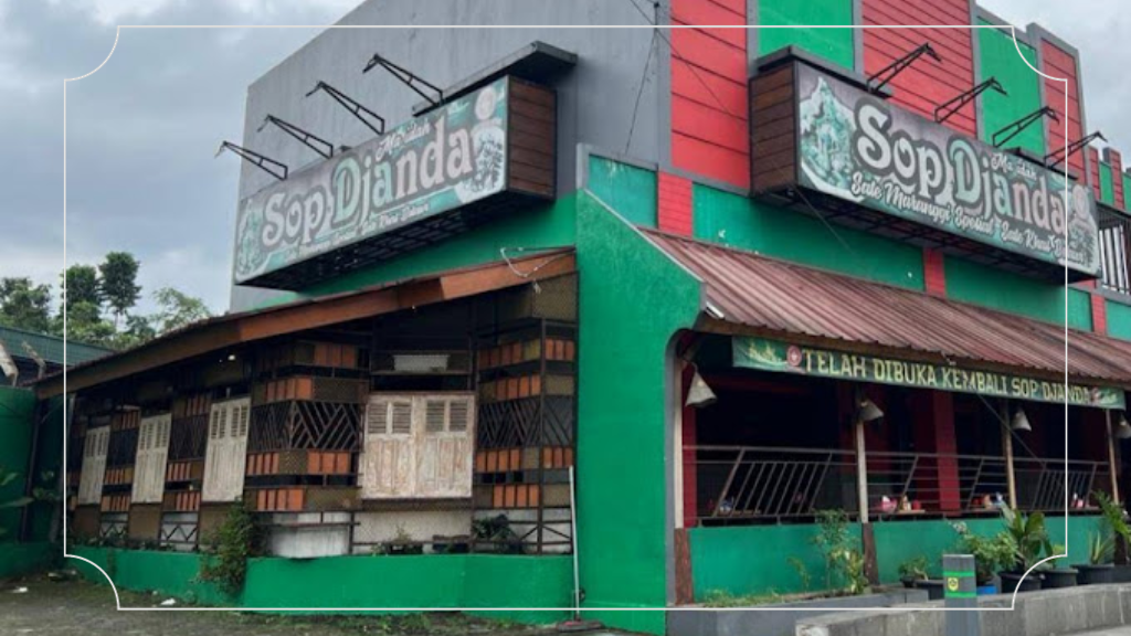 Sop Djanda Special Sate Maranggi Sentul