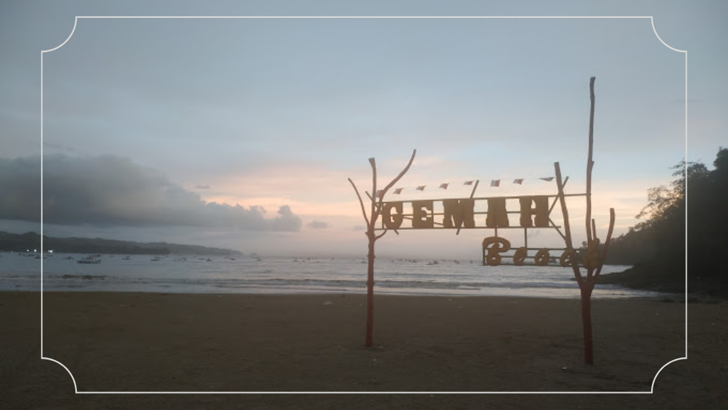Spot Foto Estetik Pantai Gemah Tulungagung