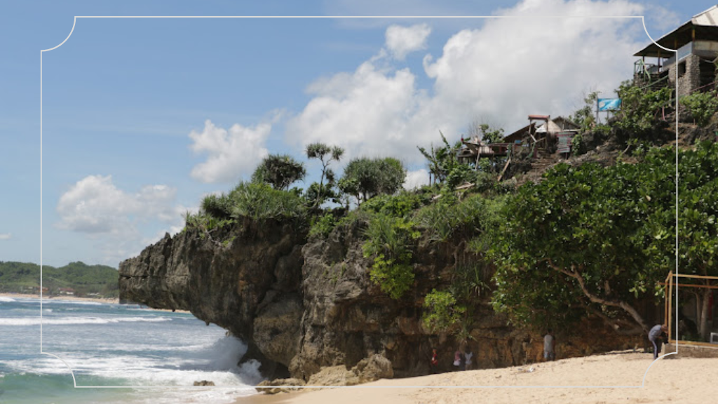 Spot Tebing Karang dengan Pemandangan Paling cantik