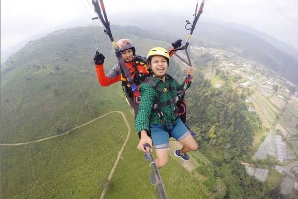 Spot Wisata Kebun teh Kemuning