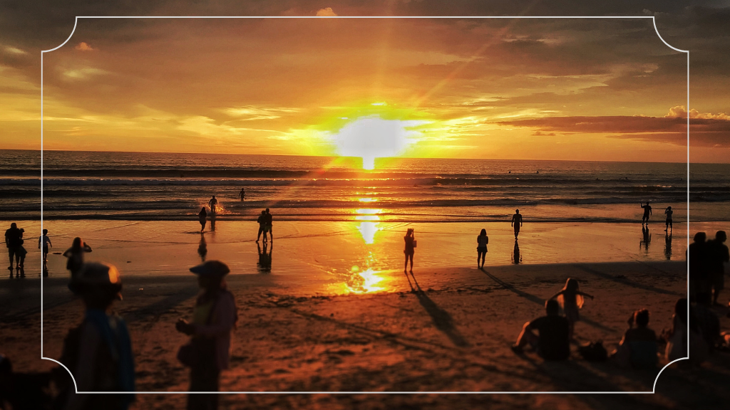 Sunset yang Sangat Memukau