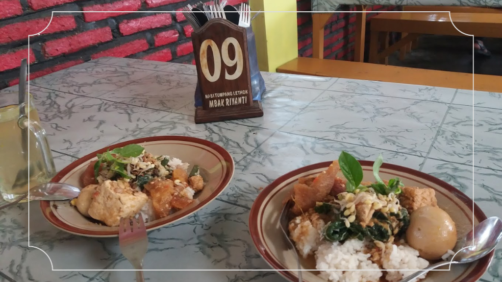 Warung Nasi Tumpang Lethok Mbak Riyanti