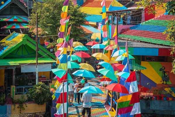 alamat dan rute lokasi kampung pelangi semarang