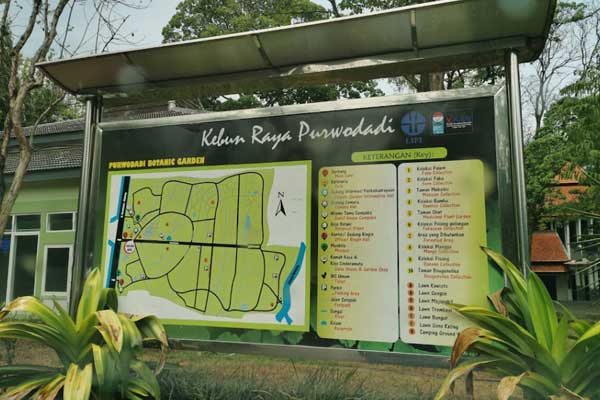 alamat dan rute lokasi kebun raya purwodadi