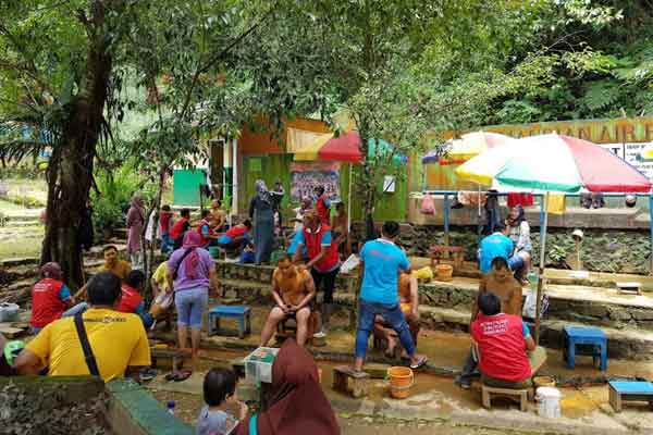 Pancuran Pitu Banyumas 4 fasilitas Pancuran Pitu