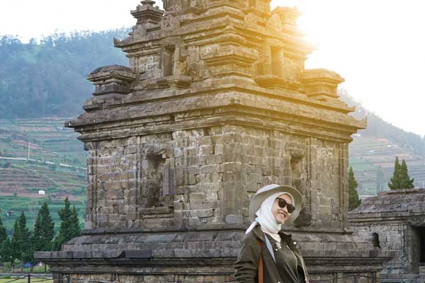 fasilitas candi arjuna