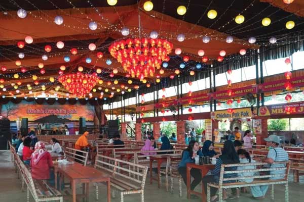 fasilitas waduk cengklik park