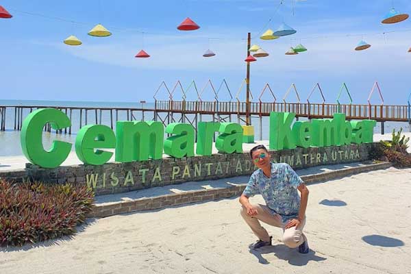 harga tiket masuk Pantai Cemara Kembar