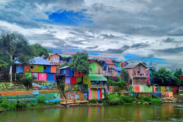 27 Tempat Wisata di Lubuk Linggau yang Populer 4 kampung warna warni lubuk linggau