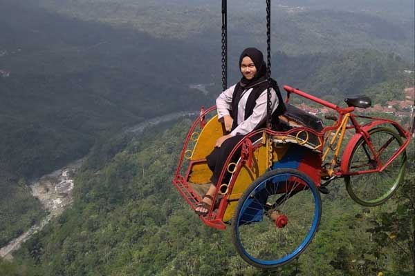 Bukit Asmara Situk Banjarnegara 5 spot wisata bukit asmara situk