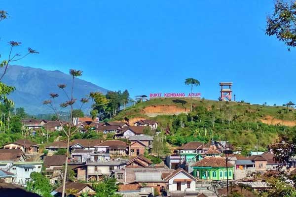 spot wisata bukit kembang arum