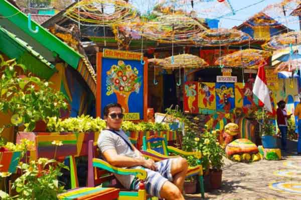 spot wisata kampung pelangi semarang