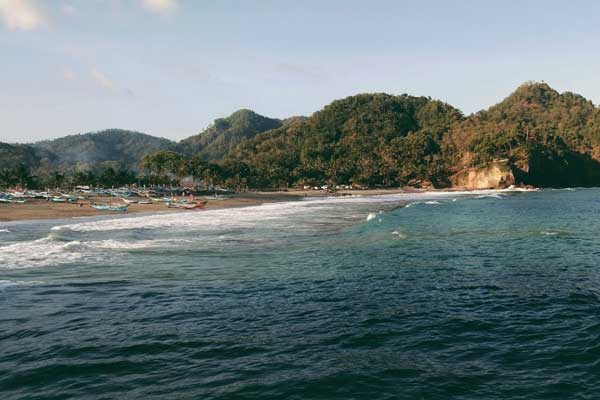 spot wisata pantai bocor