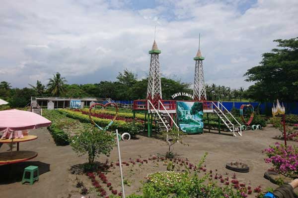 spot wisata taman bunga ambal