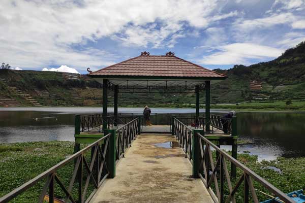 spot wisata telaga merdada